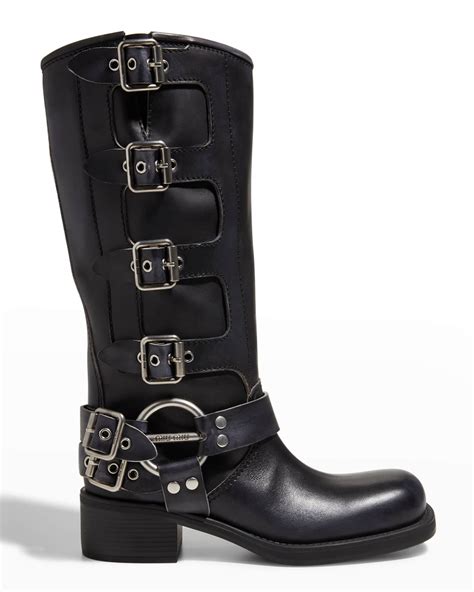 miu miu mens boots|miu moto boots.